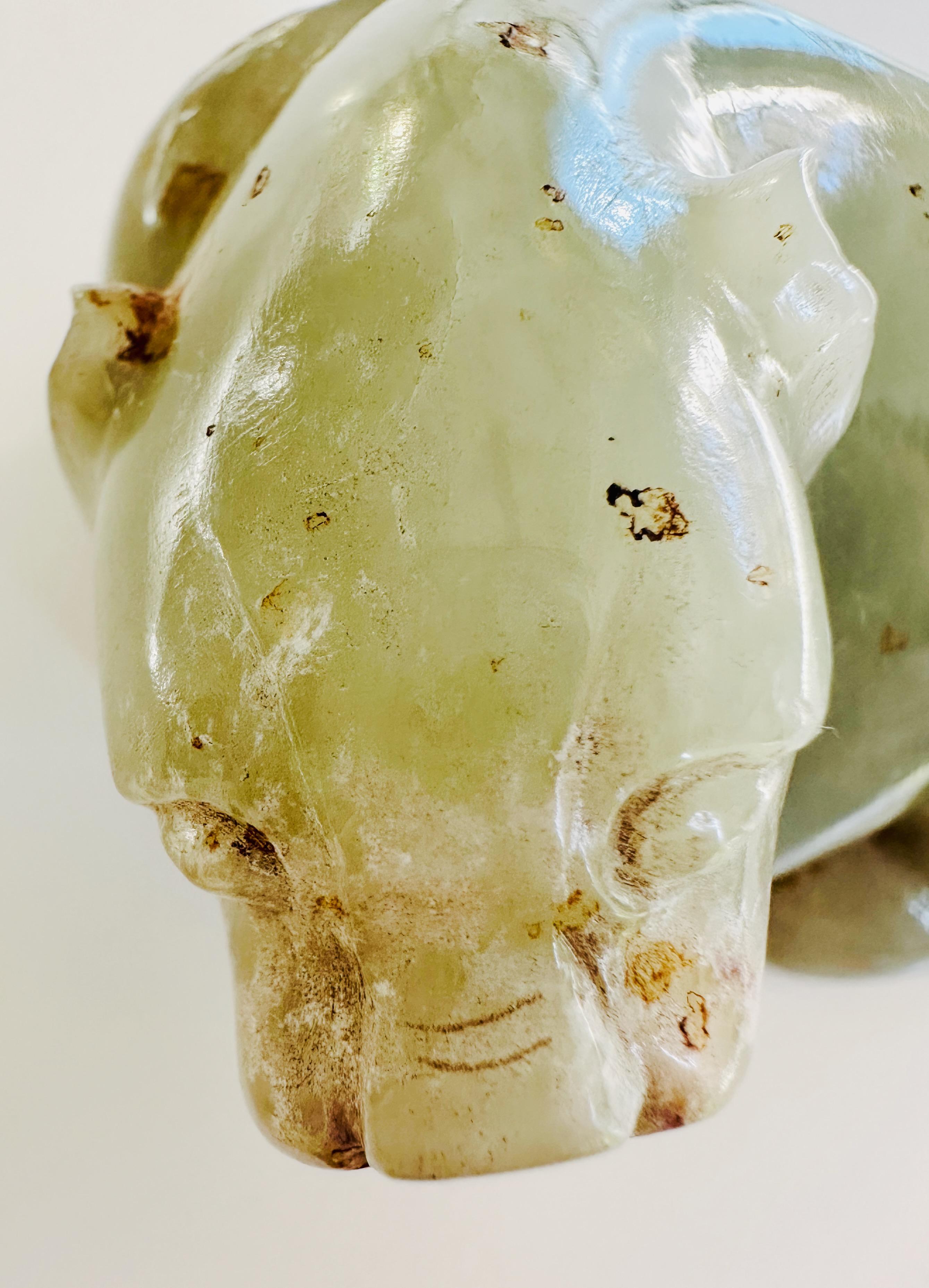 Six Dynasties Jade Lion For Sale 5