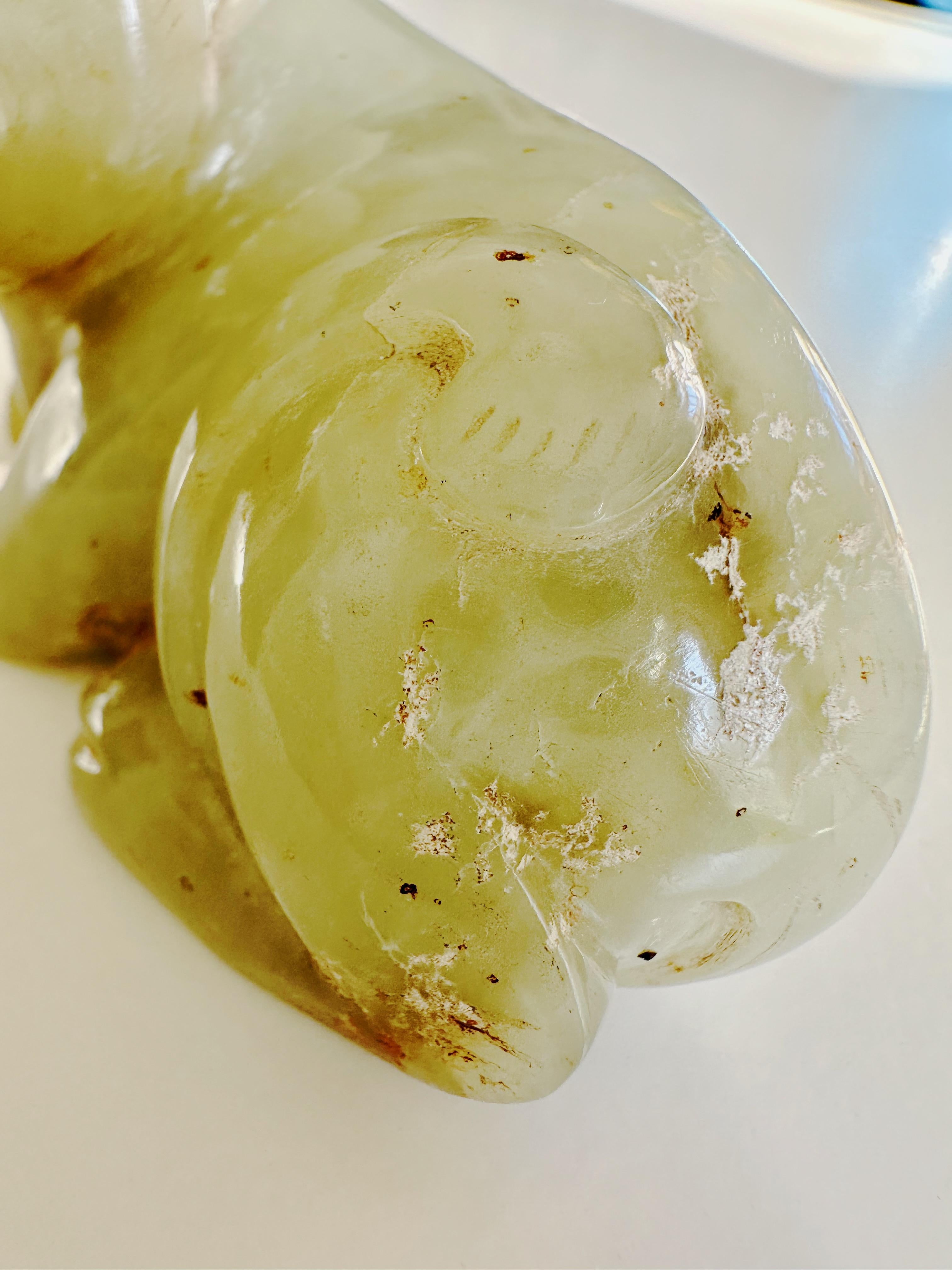 Six Dynasties Jade Lion For Sale 7