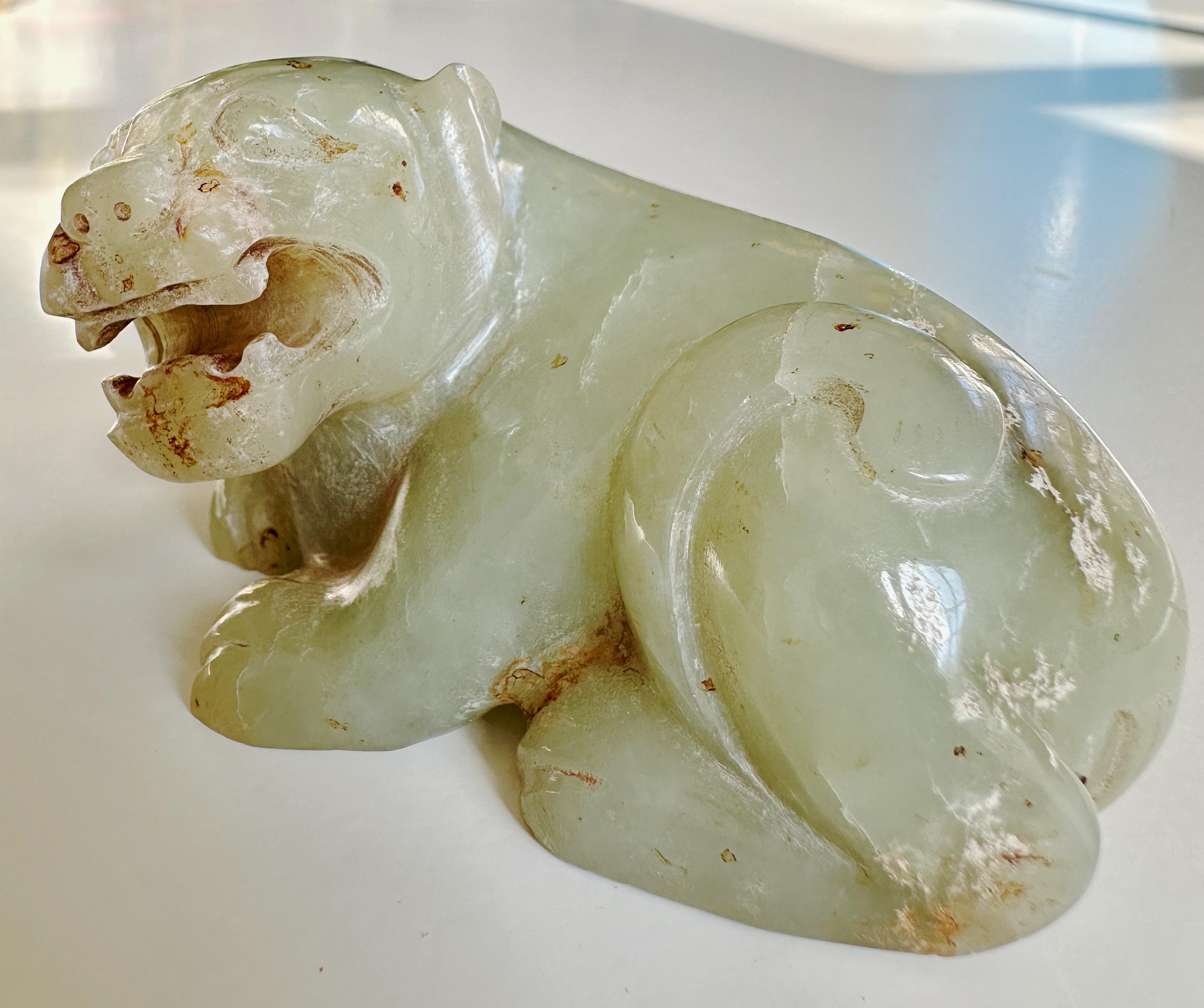 Six Dynasties Jade Lion For Sale 3