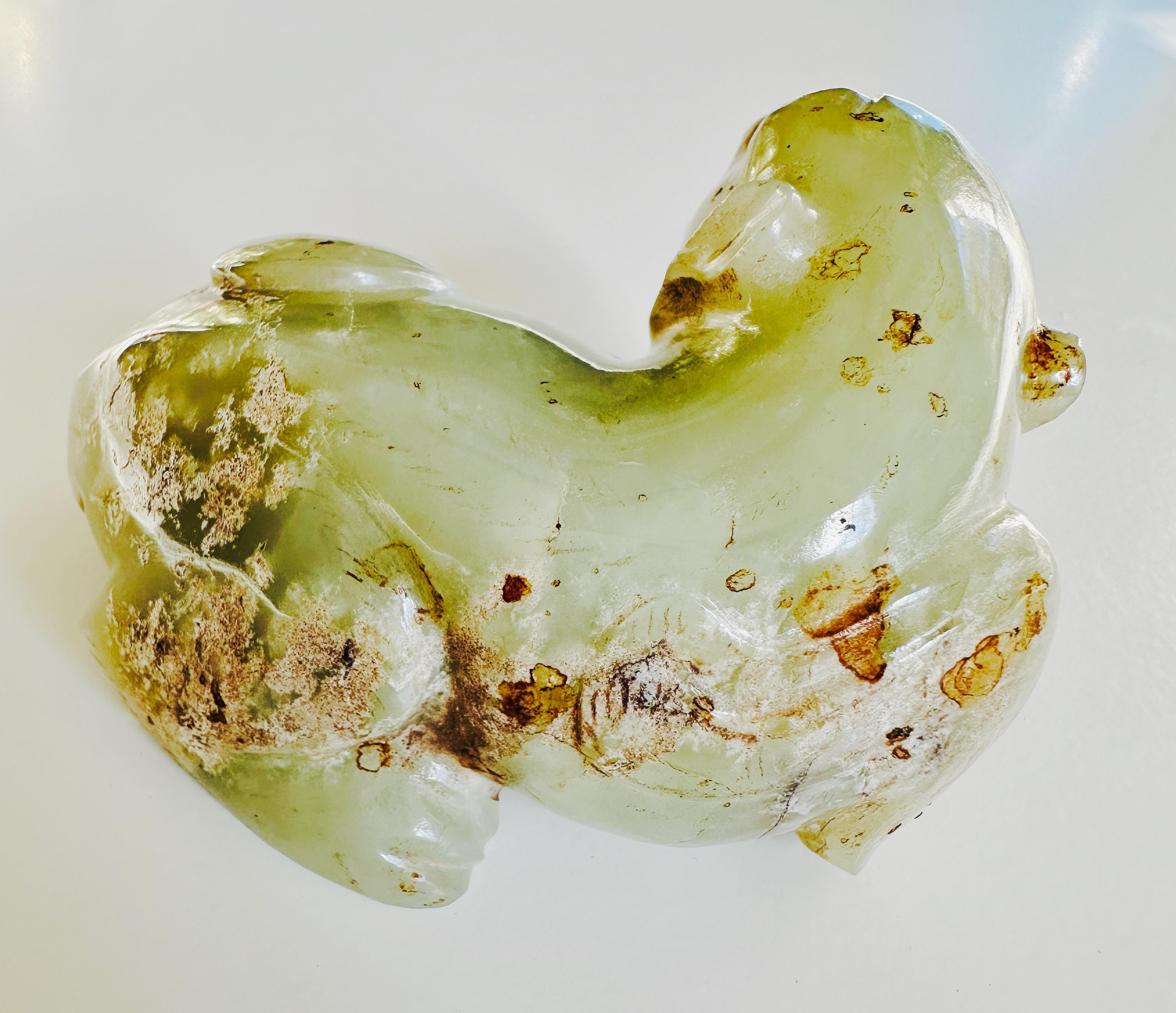 Six Dynasties Jade Lion For Sale 4
