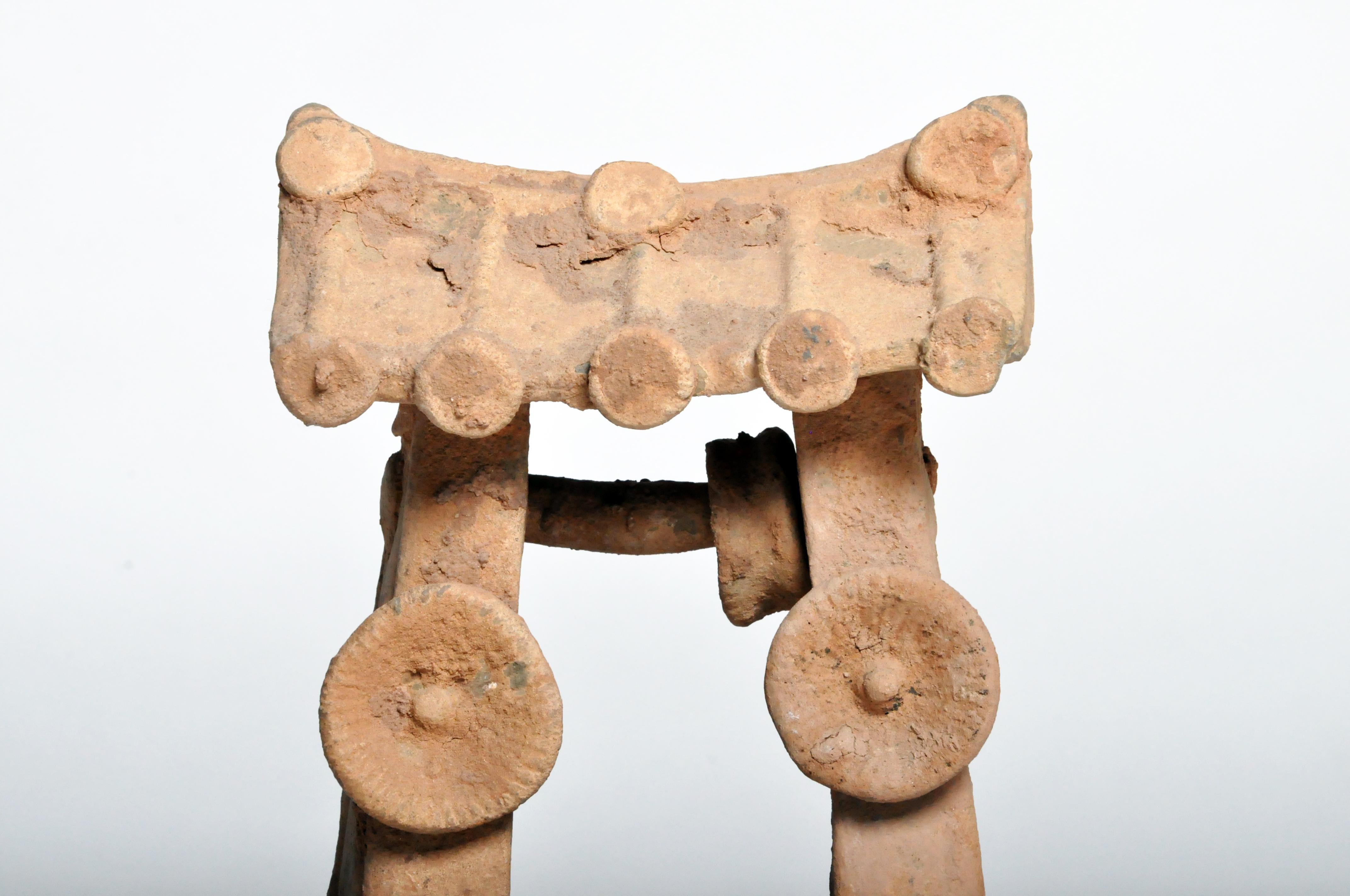 Terracotta Han Dynasty Model of a Well Head