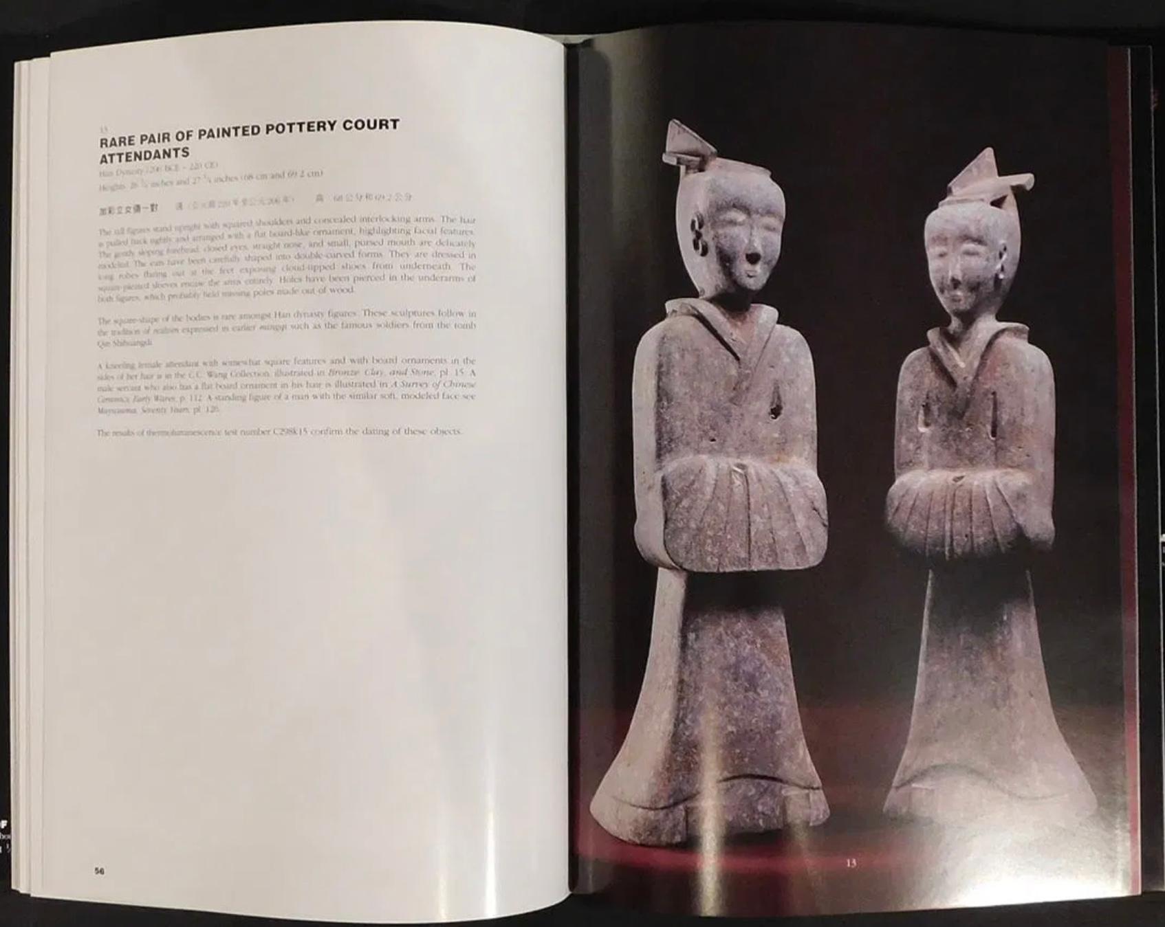 Dinastia Han Rari e Grandi Partecipanti Di Corte Testati in vendita 11