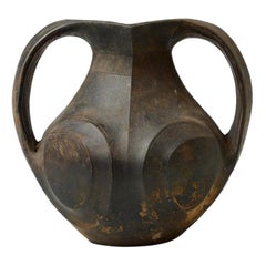 Han Dynasty, Rare Antique Chinese Pottery Amphora