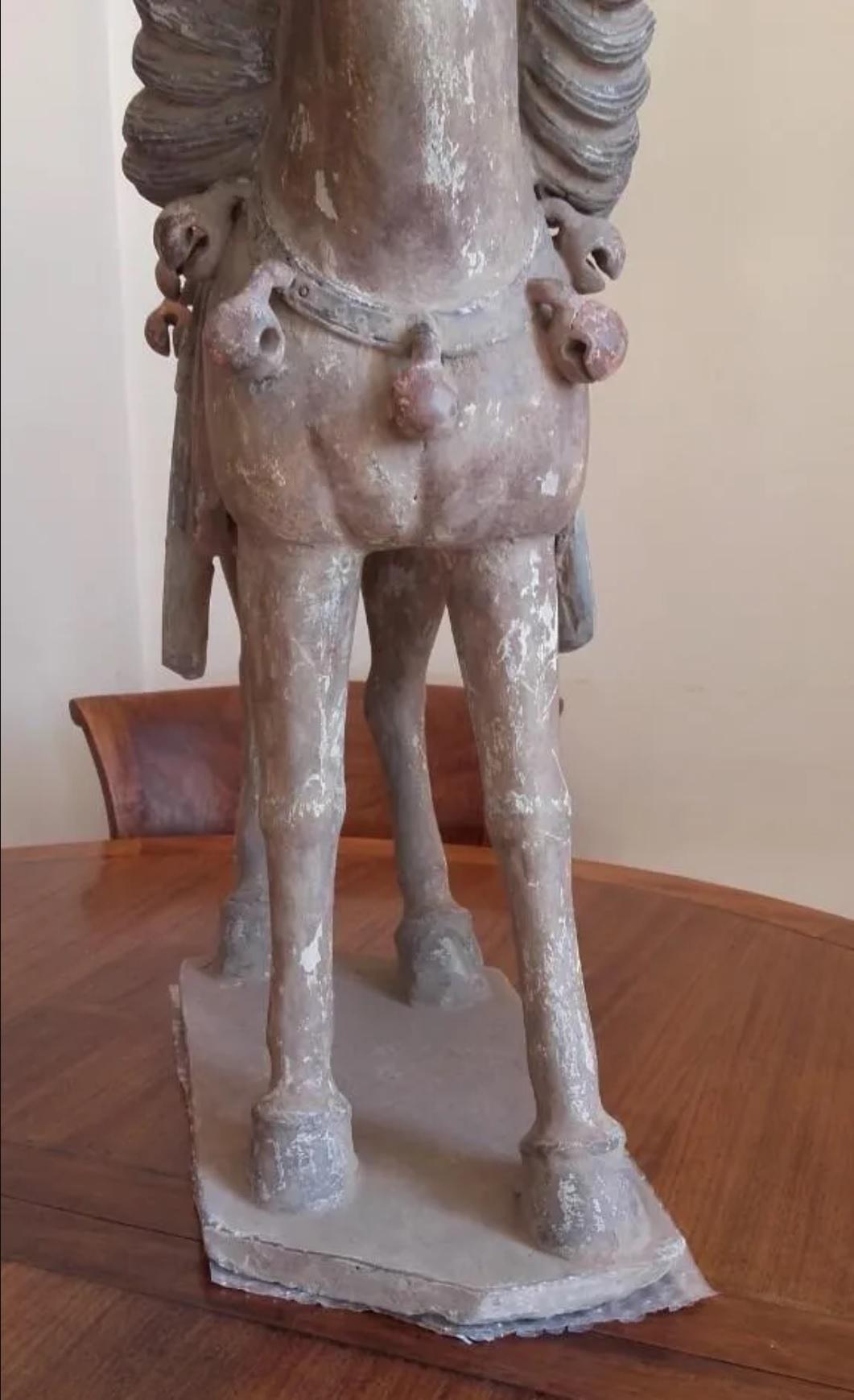 Han Dynasty Terracotta Horse, China, '206 BC–220 AD' 6