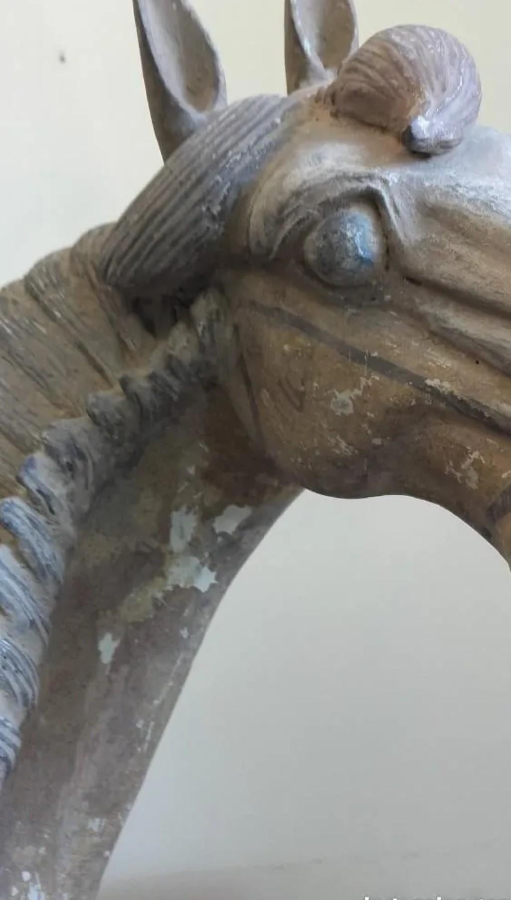 Han Dynasty Terracotta Horse, China, '206 BC–220 AD' 1