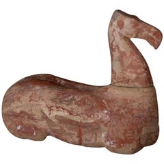 Han Dynasty Terracotta Horse with Removable Head, China, '206 BC-220 AD'