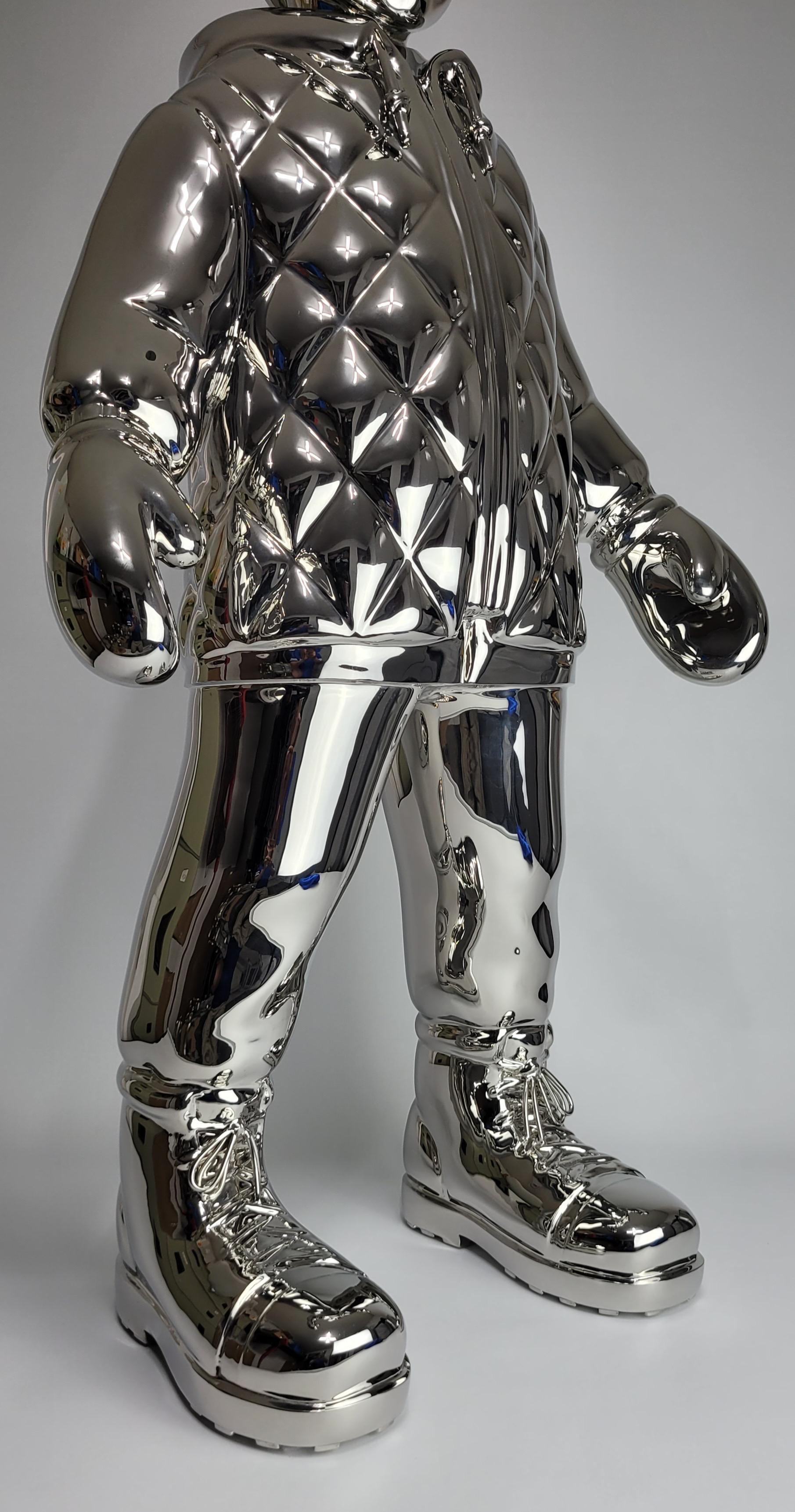 Korean Contemporary Art by Choi Han Jin - Country Boy - Sculpture by Han-Jin Choi