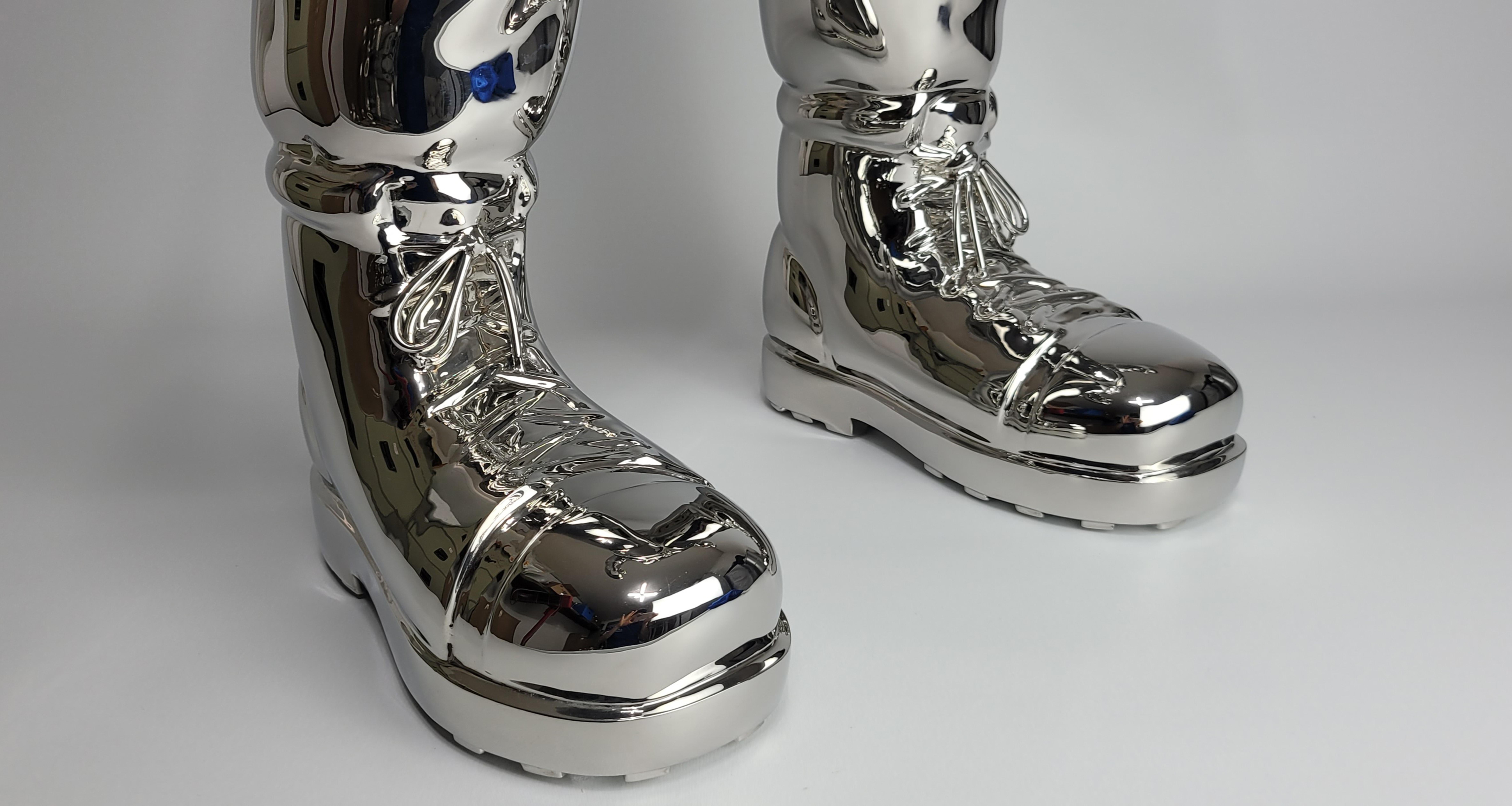 Korean Contemporary Art by Choi Han Jin - Country Boy - Pop Art Sculpture by Han-Jin Choi