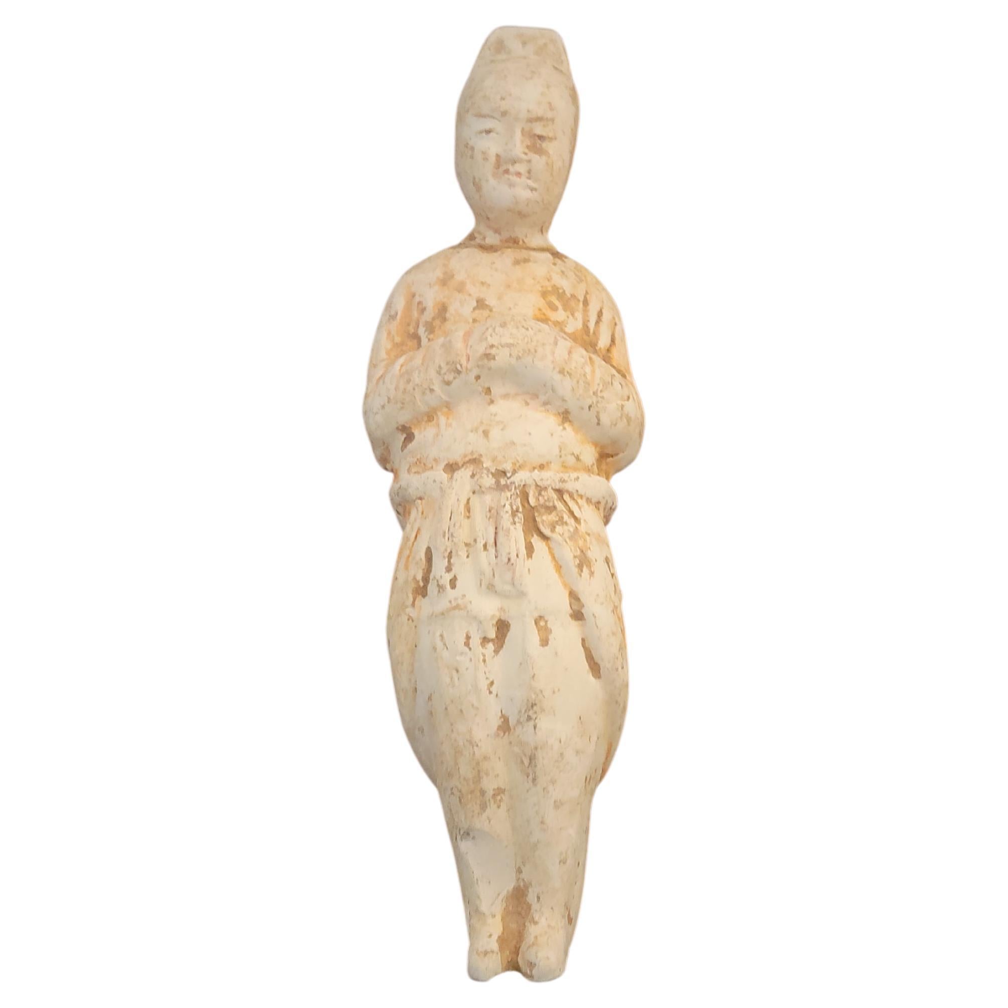 Han Period Sculpture of Woman, Chinese For Sale