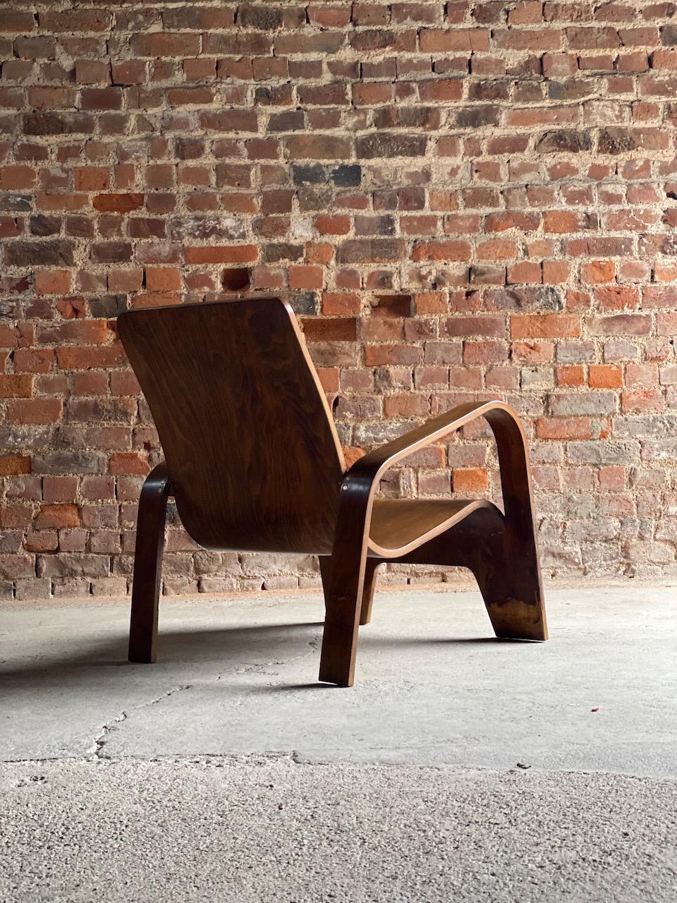 Néerlandais Han Pieck Lawo Armchair, circa 1940