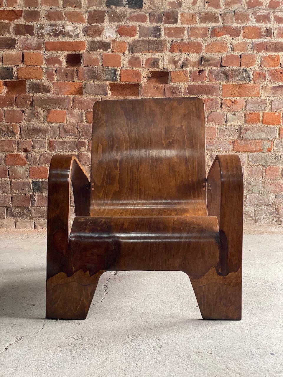 Mid-20th Century Han Pieck Lawo Armchair, circa 1940