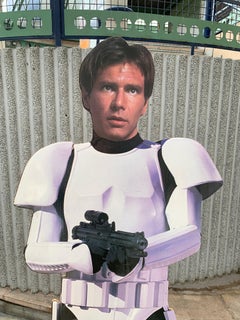 Han Solo-Silhouette, aus einem Reisekino, 1980-1997