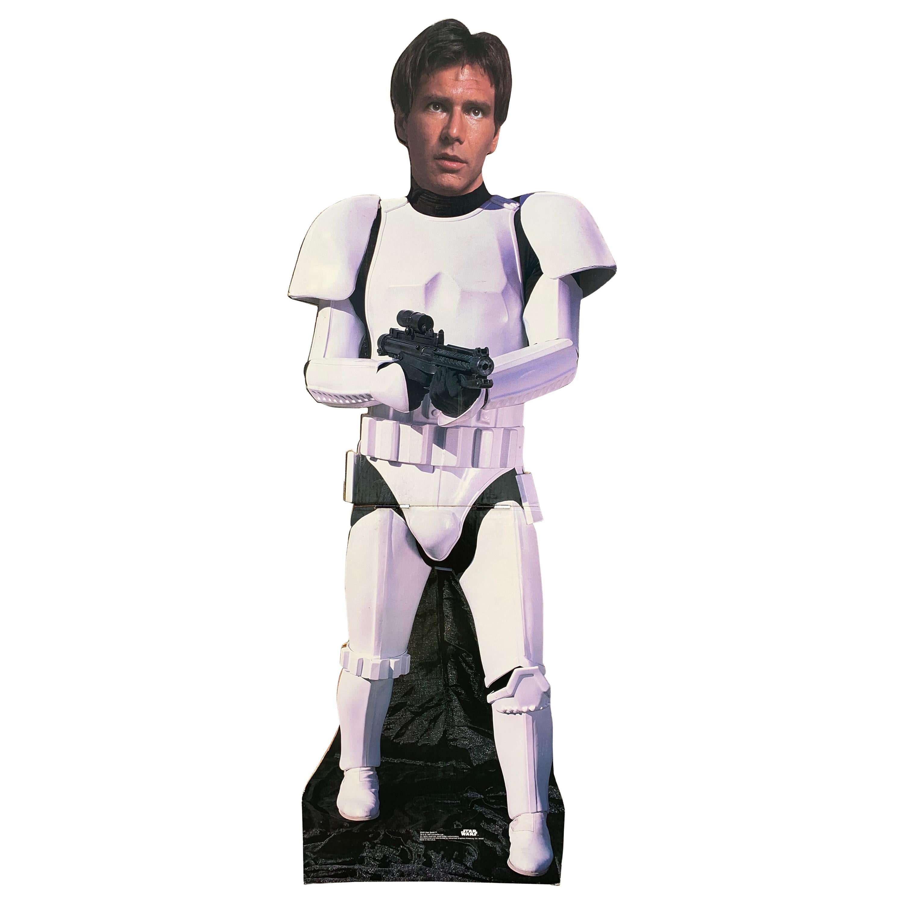 Han Solo-Silhouette, aus einem Reisekino, 1980-1997