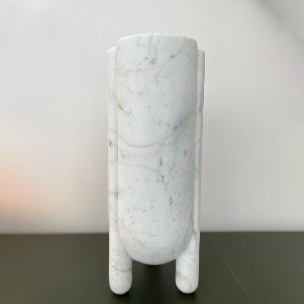 Italian Han Vase Tall by Collection Particuliere For Sale
