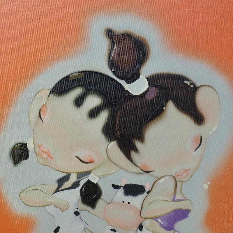 Canvas Han Yajuan, Perfect Life No.2, 2006 Chinese Art For Sale