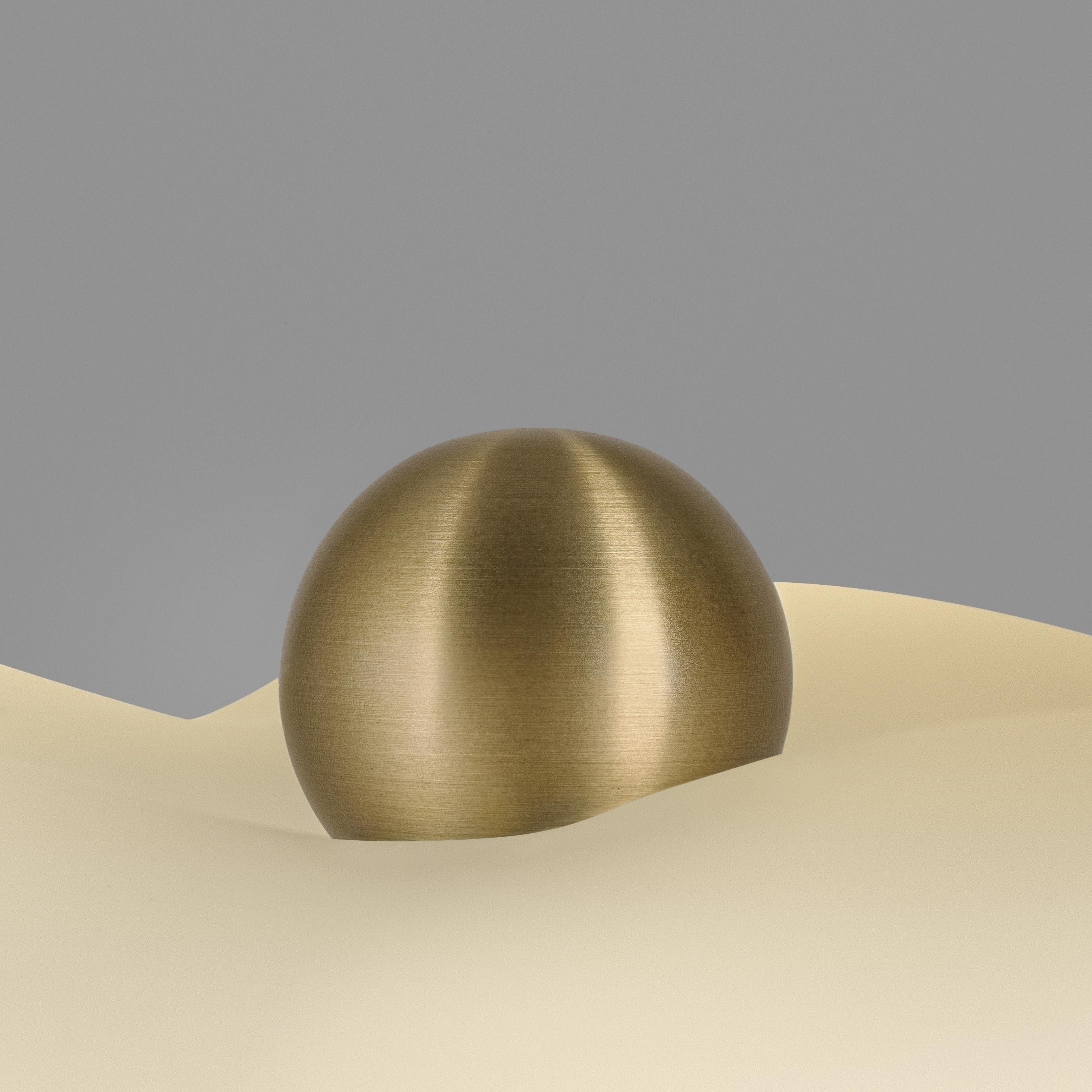 Brass Hana Table Lamp by Schwung For Sale