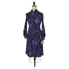 Abito floreale Hanae Mori, anni '70 circa