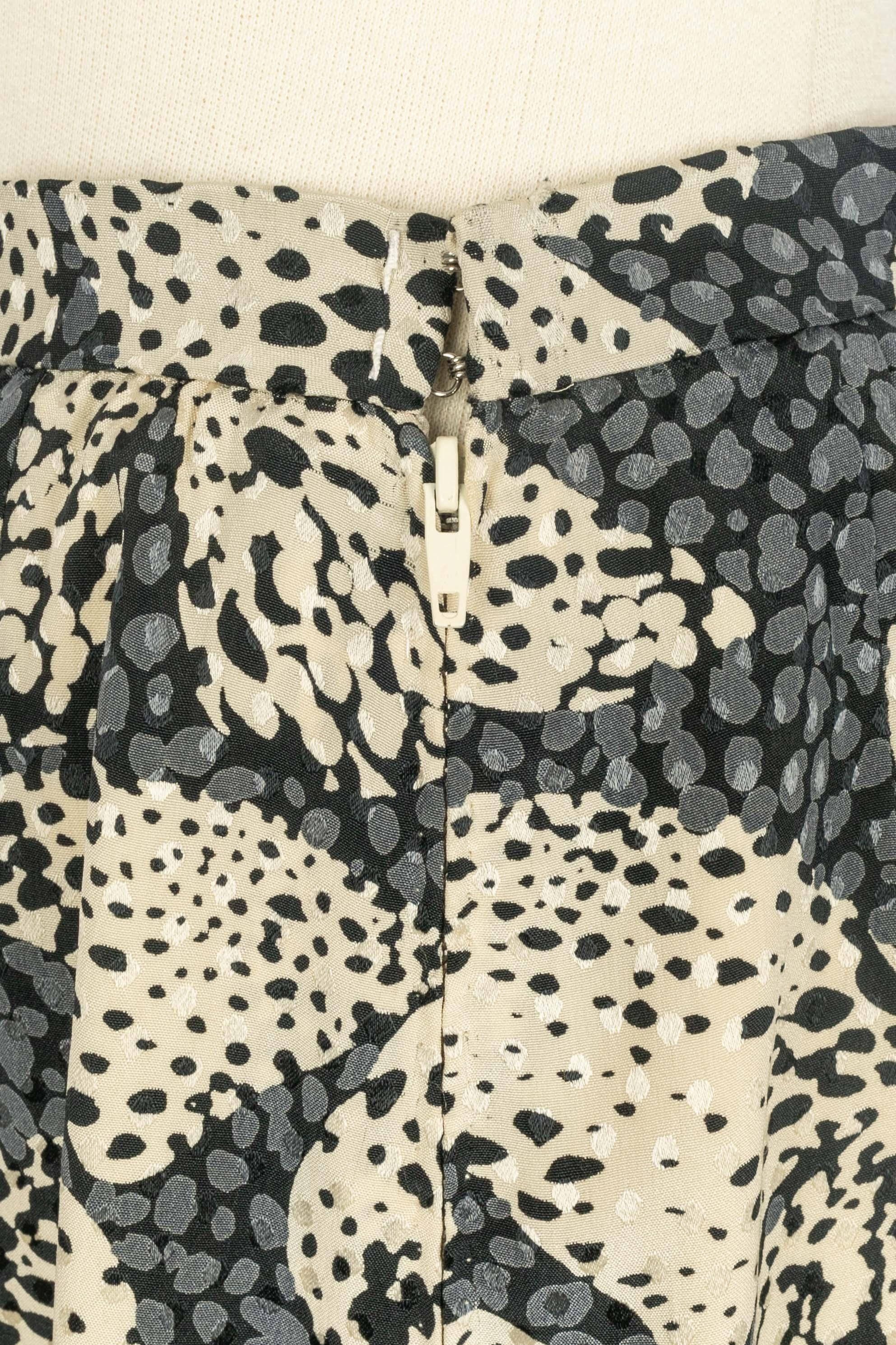 Ensemble en soie Hanae Mori Haute Couture 1985s en vente 5