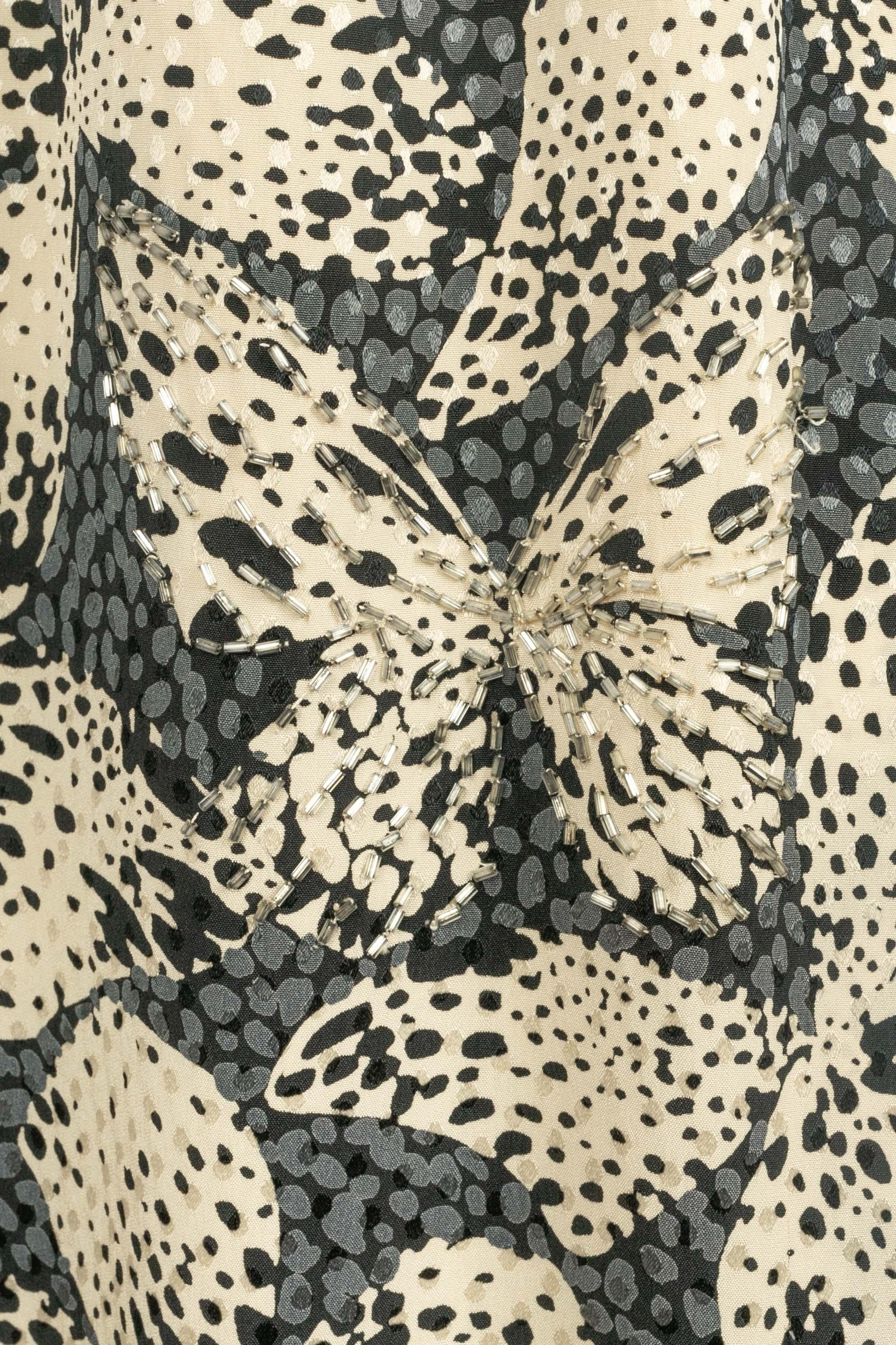 Ensemble en soie Hanae Mori Haute Couture 1985s en vente 6