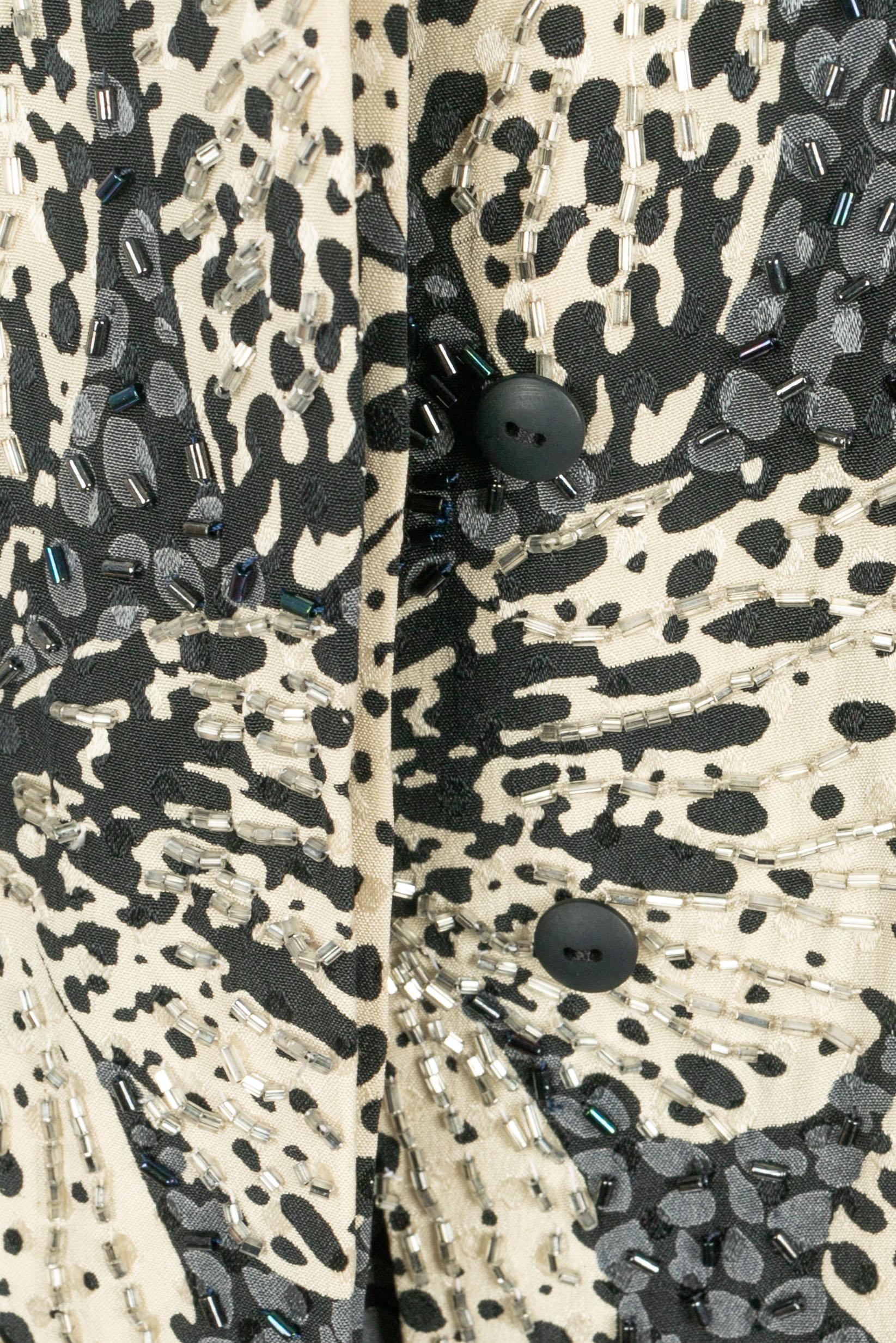 Ensemble en soie Hanae Mori Haute Couture 1985s en vente 8