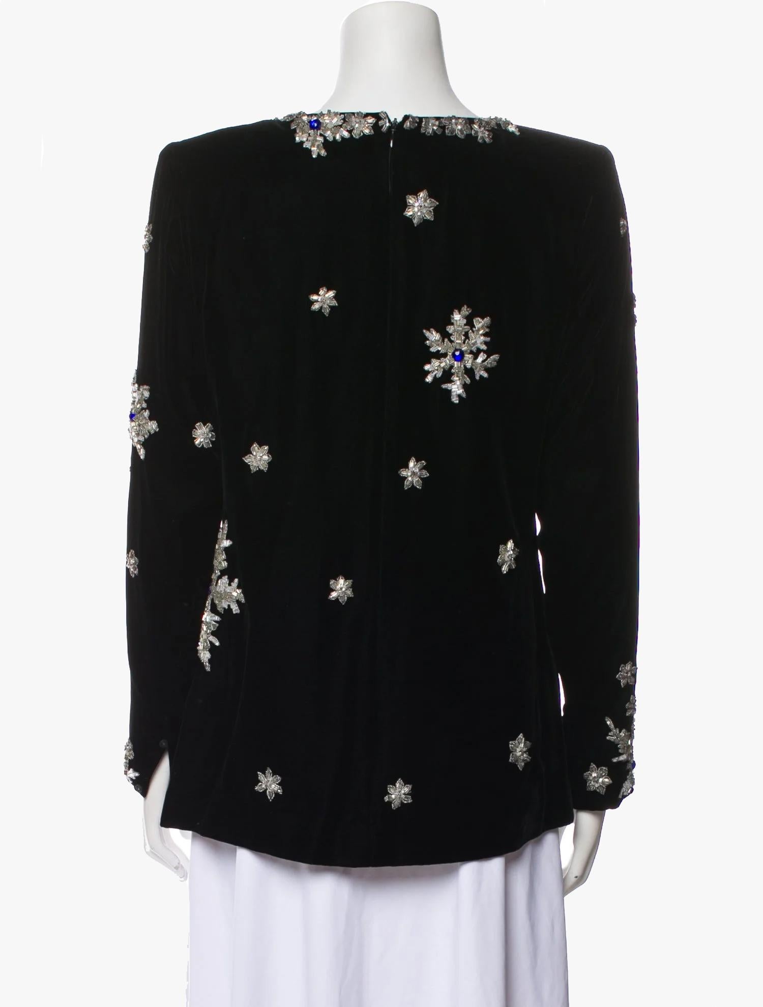 Hanae Mori vintage silk blouse, 1980s In Good Condition For Sale In New York, NY