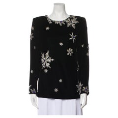 Hanae Mori vintage silk blouse, 1980s