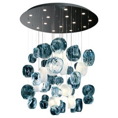 Hanami 7297 Suspension Lamp in Glass, by Barovier & Toso