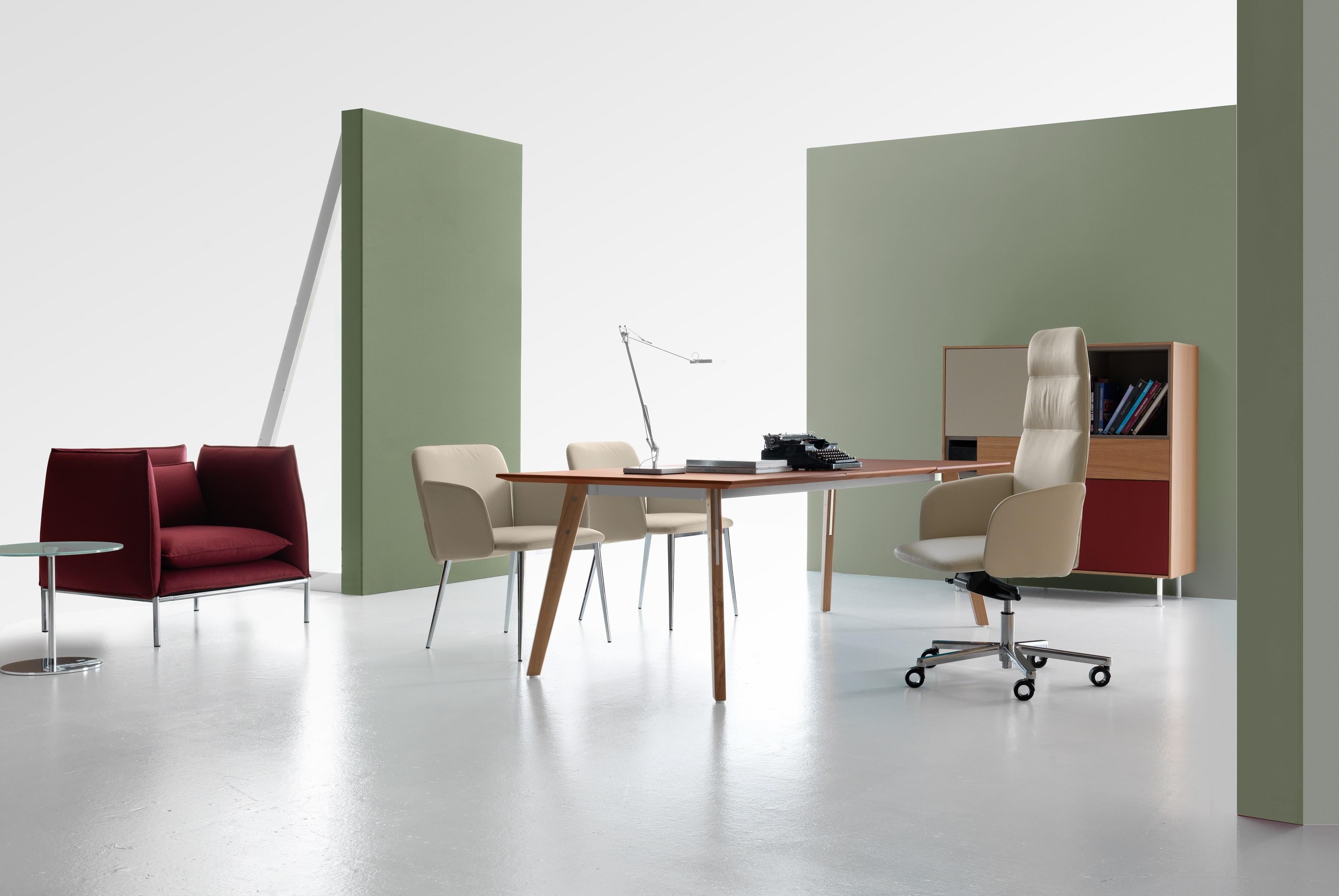 Altro Sedia manageriale avanzata con schienale alto Hanami Soft di Quinti Sedute in vendita