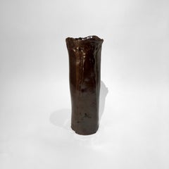 Hanbuilt Stoneware Ceramic Vase by Hanneloer Freer