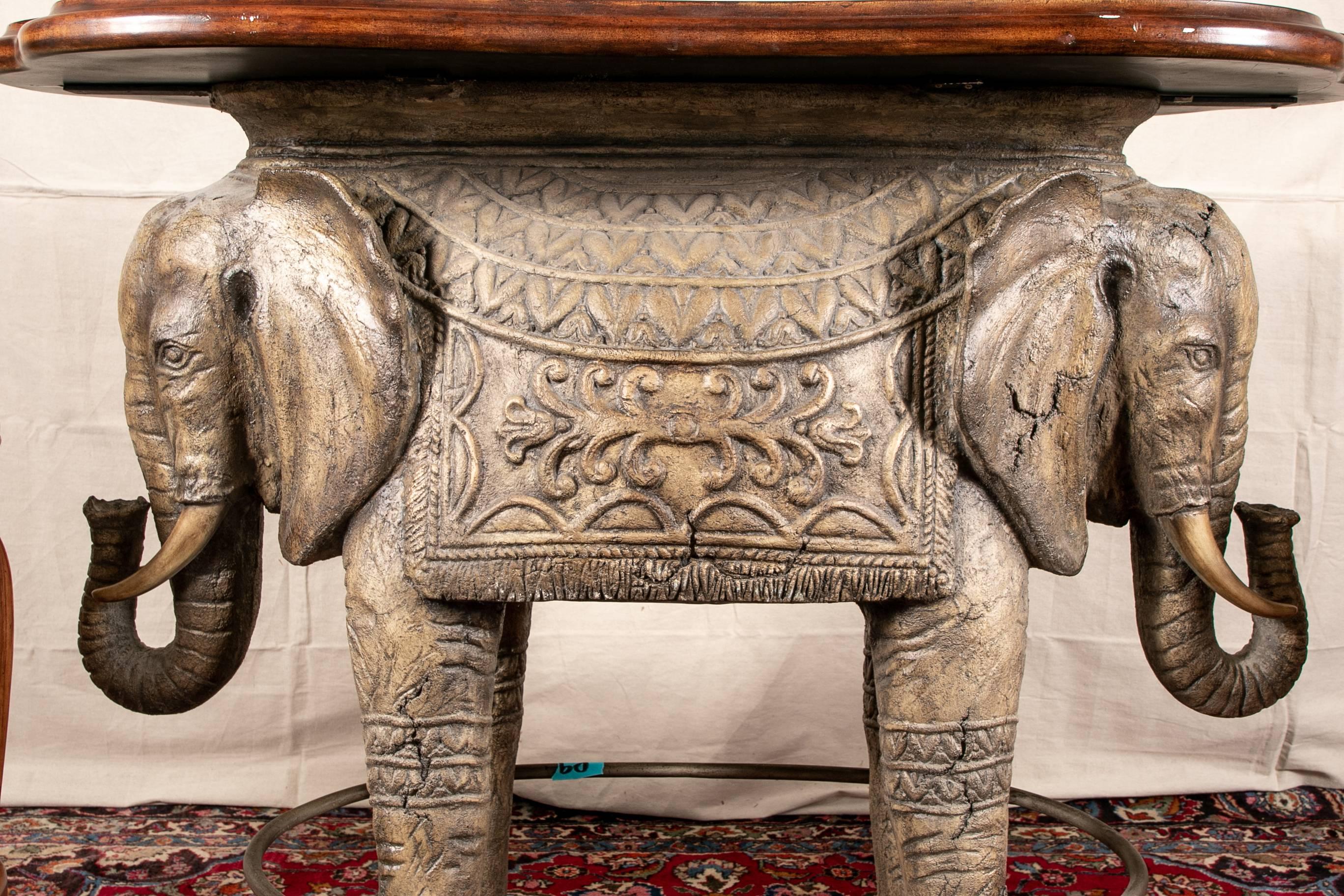 elephant bar table