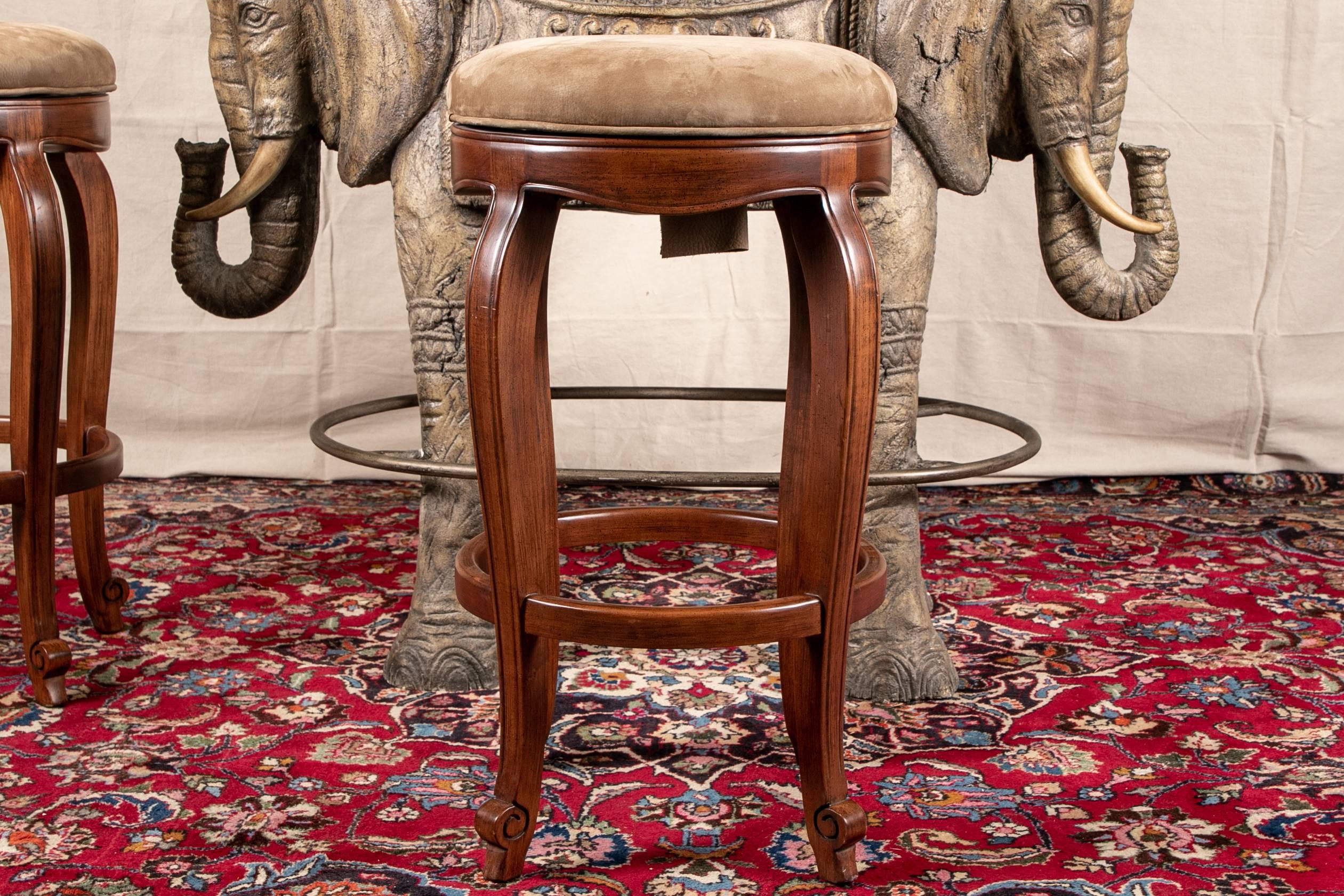 20th Century Hancock & Moore Elephant Form Bar Table and Benches