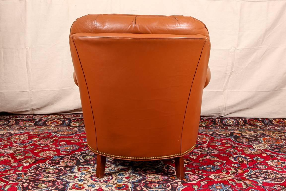 hancock and moore leather chair