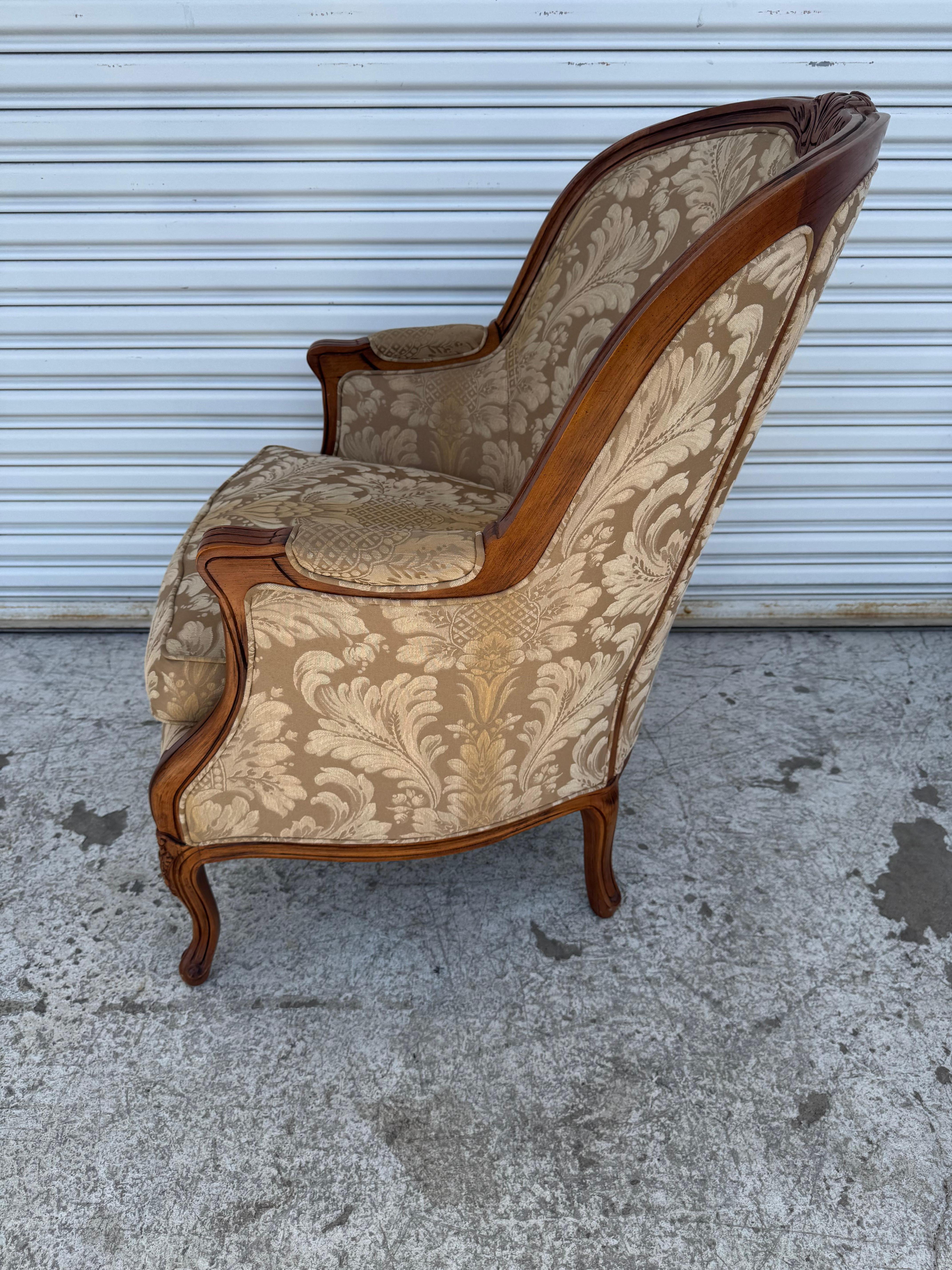 Hancock & Moore Upholstered Lounge Chair For Sale 6