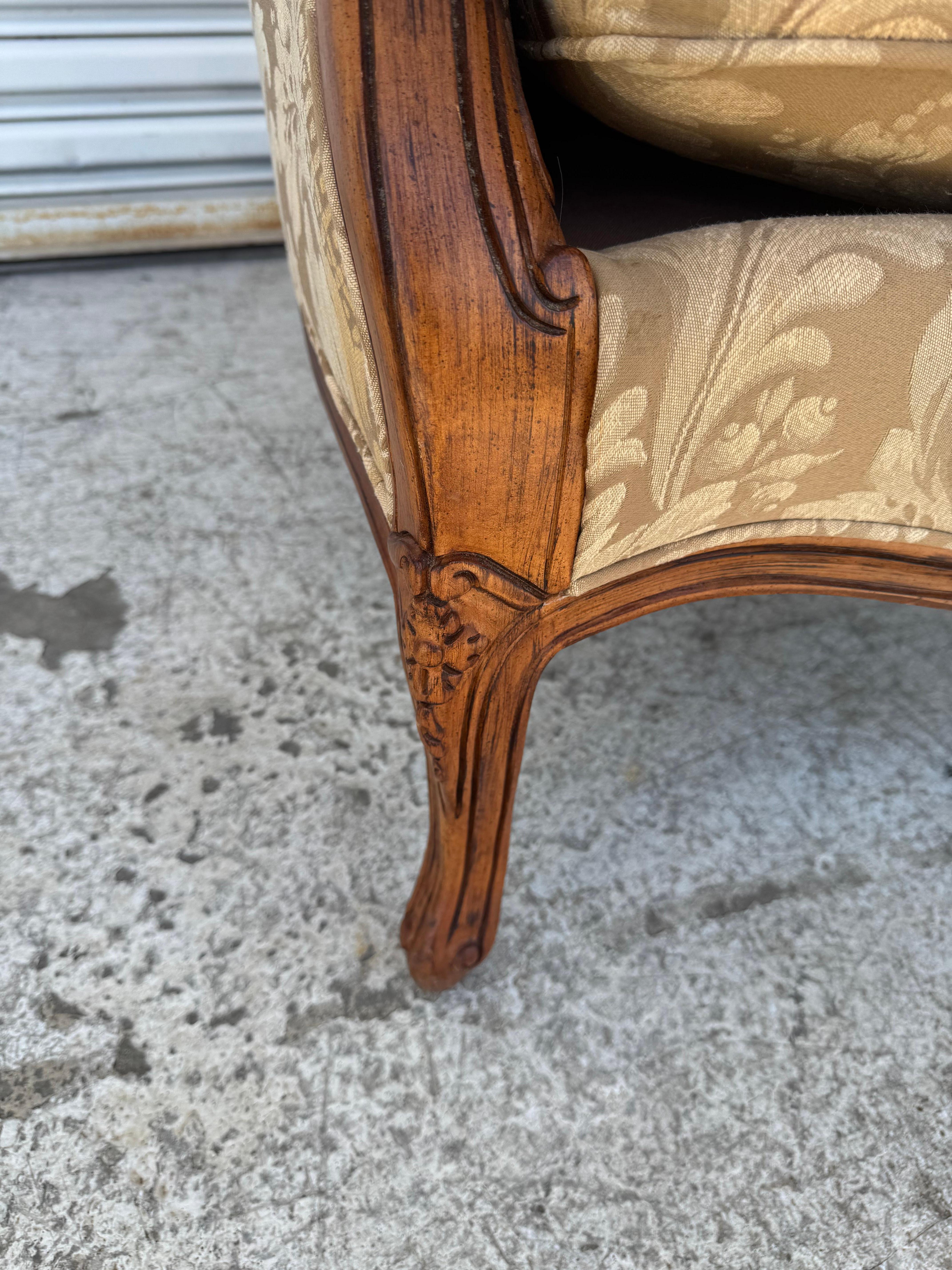 Hancock & Moore Upholstered Lounge Chair For Sale 2