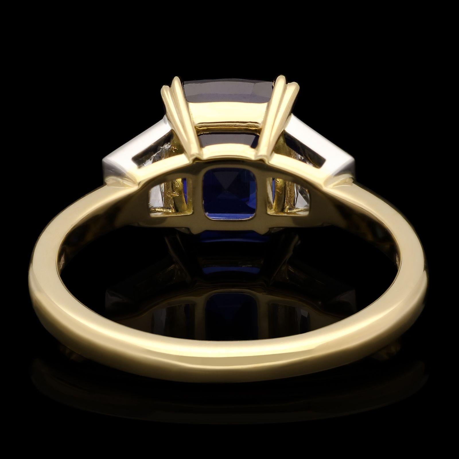 french cut sapphire