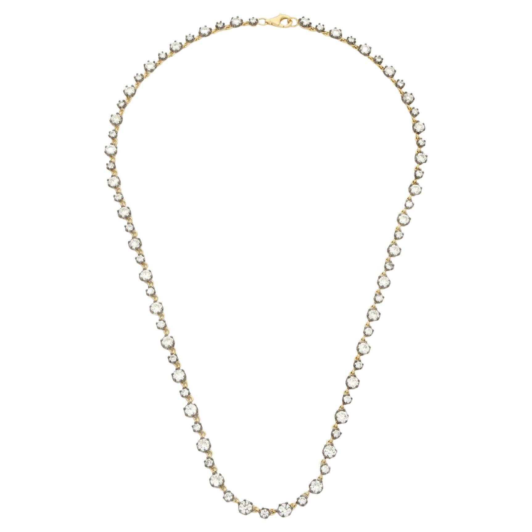 Hancocks - Collier de diamants de style néo-géorgien de 6,85ct en vente