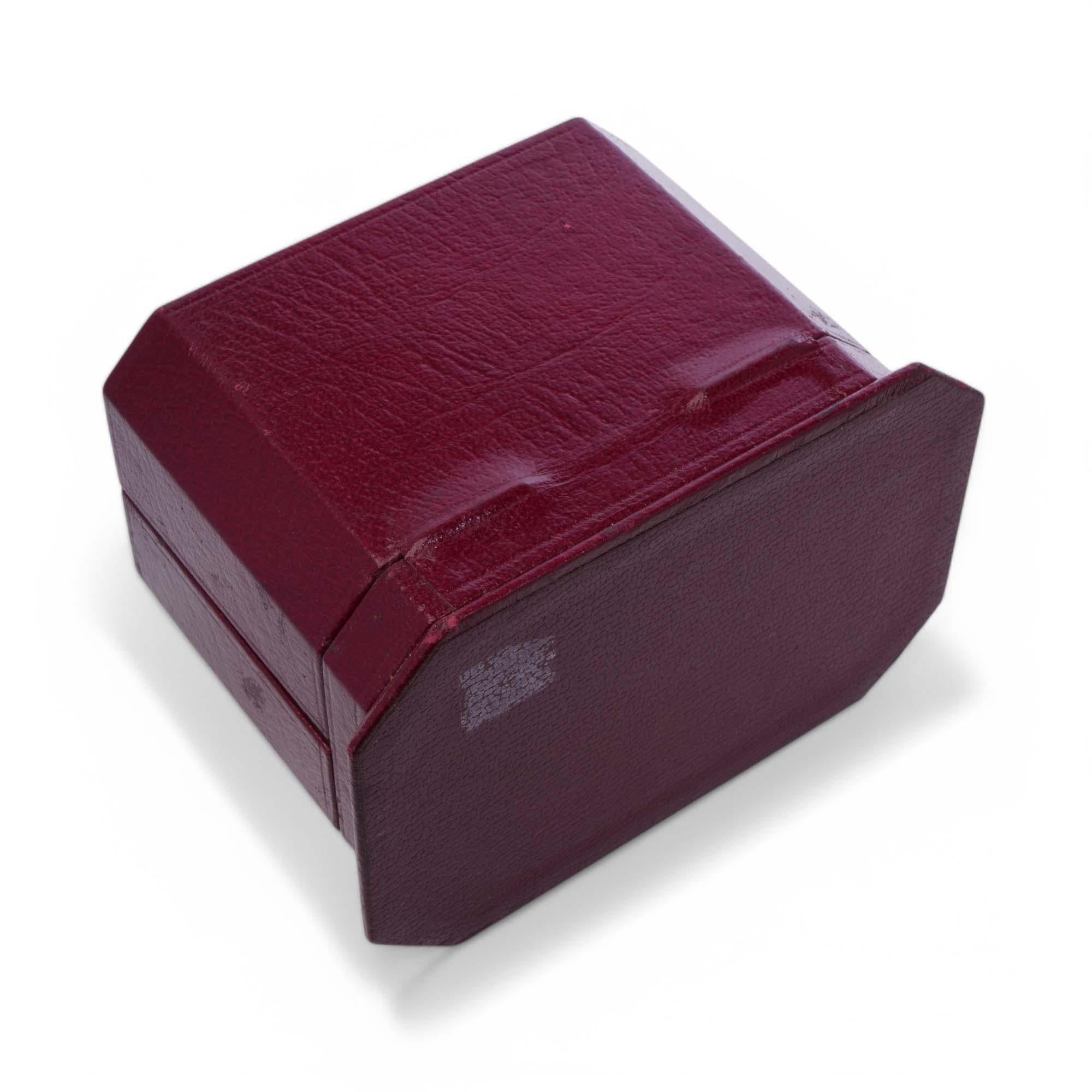 Leather Hancocks & Co. Watch Box For Sale
