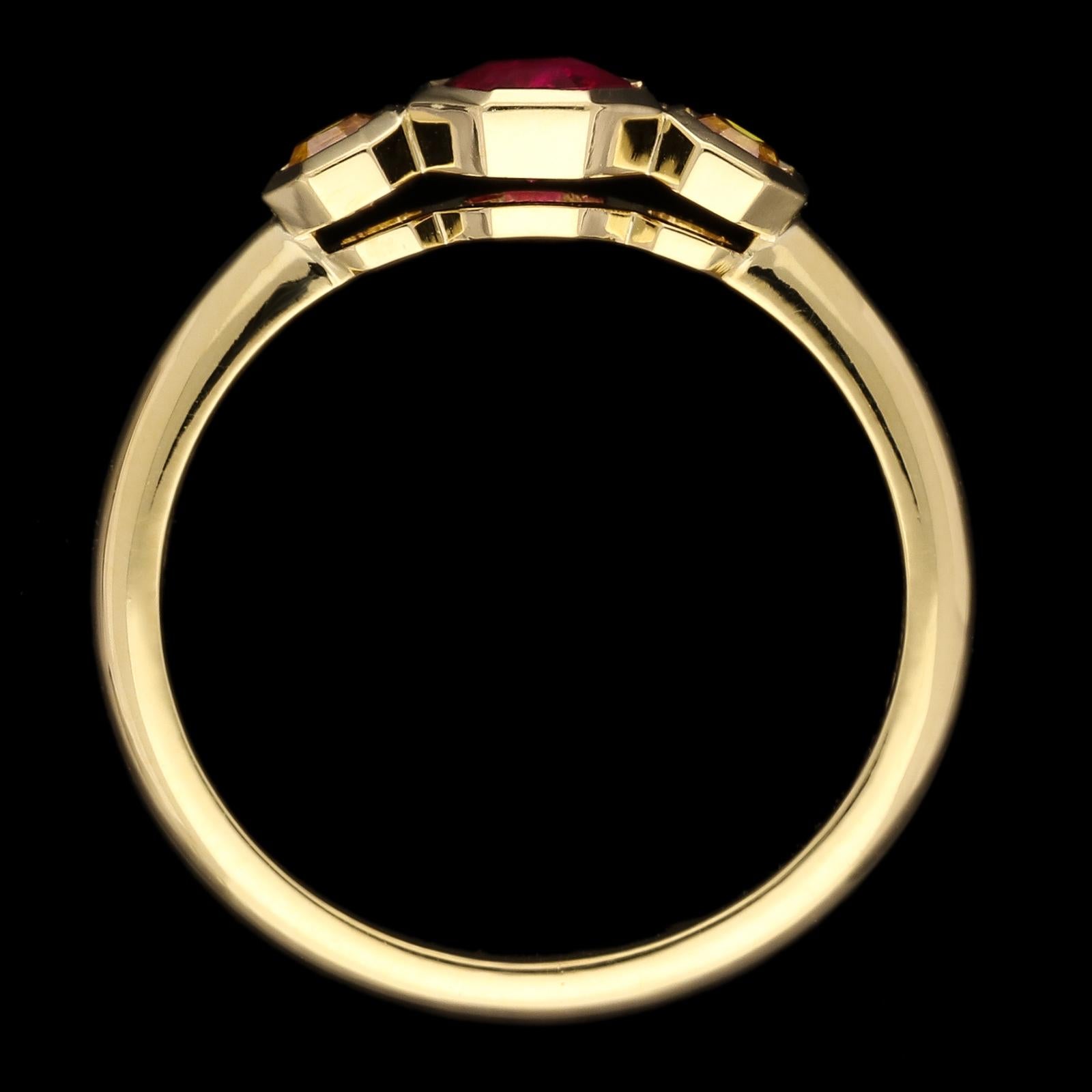 unusual ruby rings uk