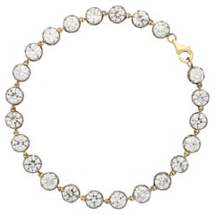 Hancocks Contemporary 11,81ct Georgian Revival Diamond Line Bracelet