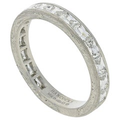 Hancocks "East or West" Französischer Diamant-Platin-Eternity-Ring