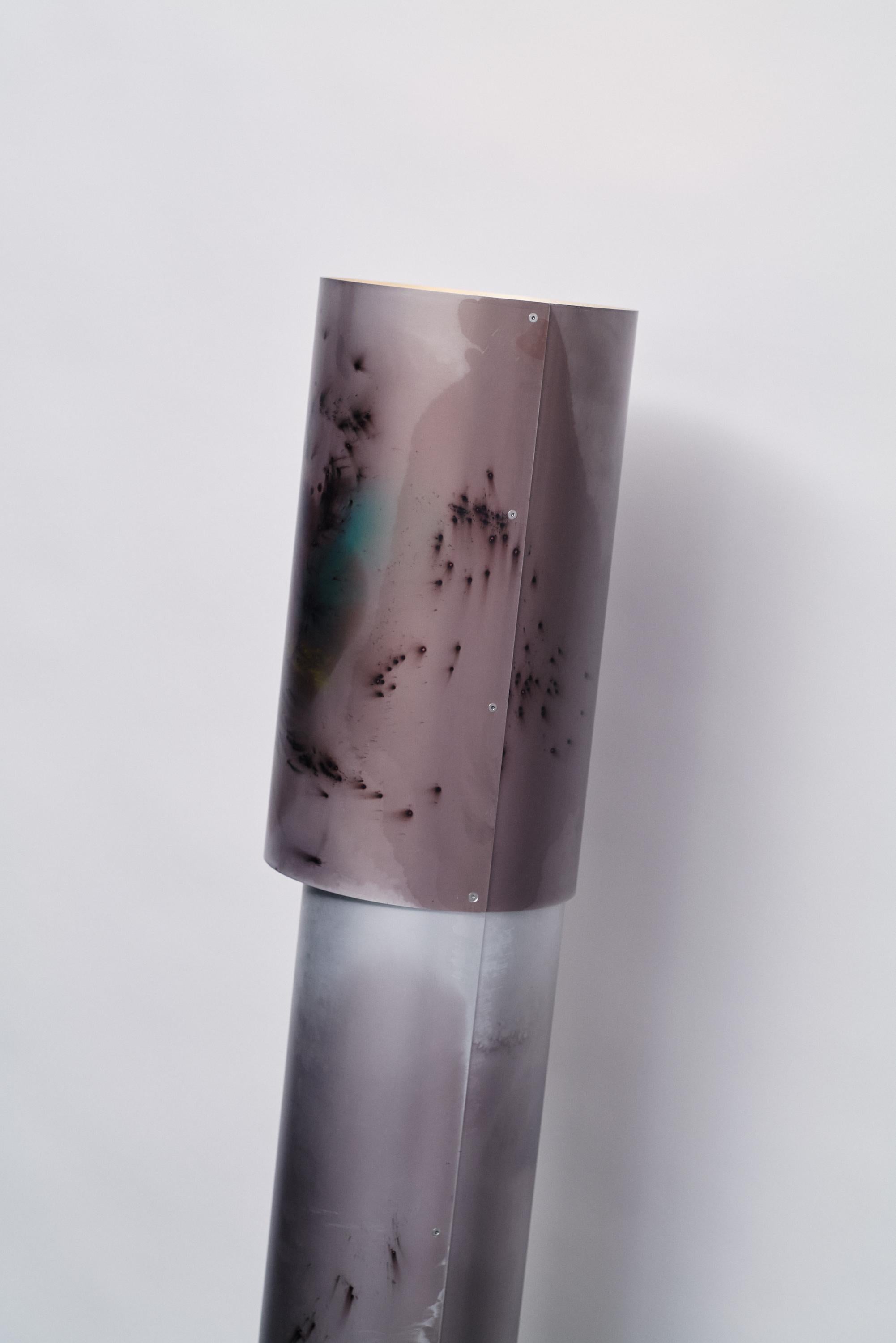 Anodisé Lights Ambiente en aluminium anodisé à la main de la collection Cosmos Brown / Multicolor en vente