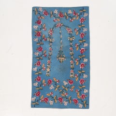 Hand Block Printed Anatolian Quilt, Early 20th C