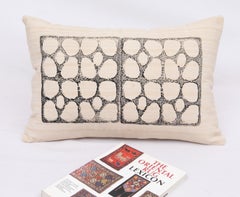 Federa per cuscino lombare stampata a mano
