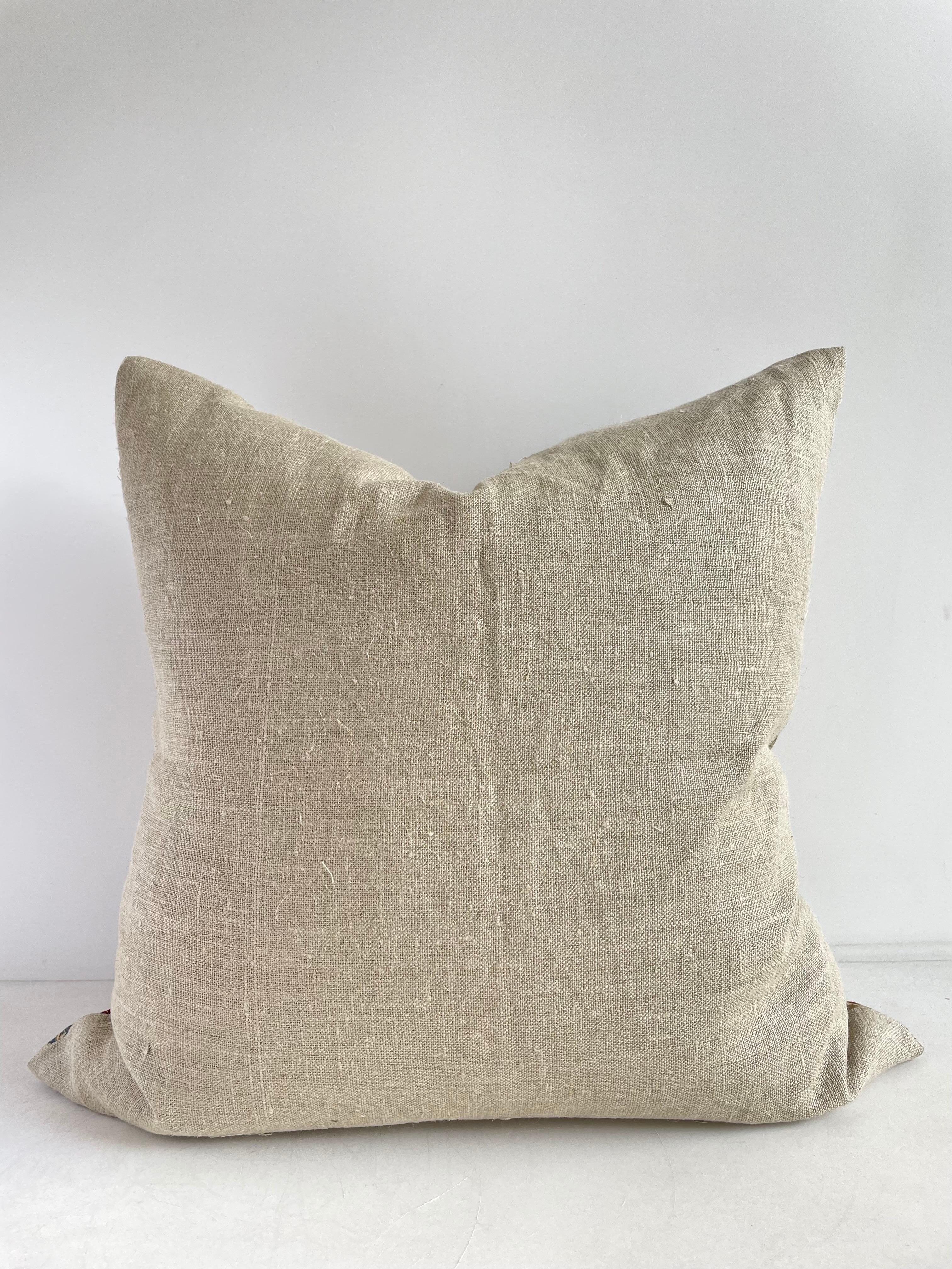 Hand Block-Printed Pillow 1