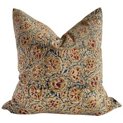 Hand Block-Printed Pillow