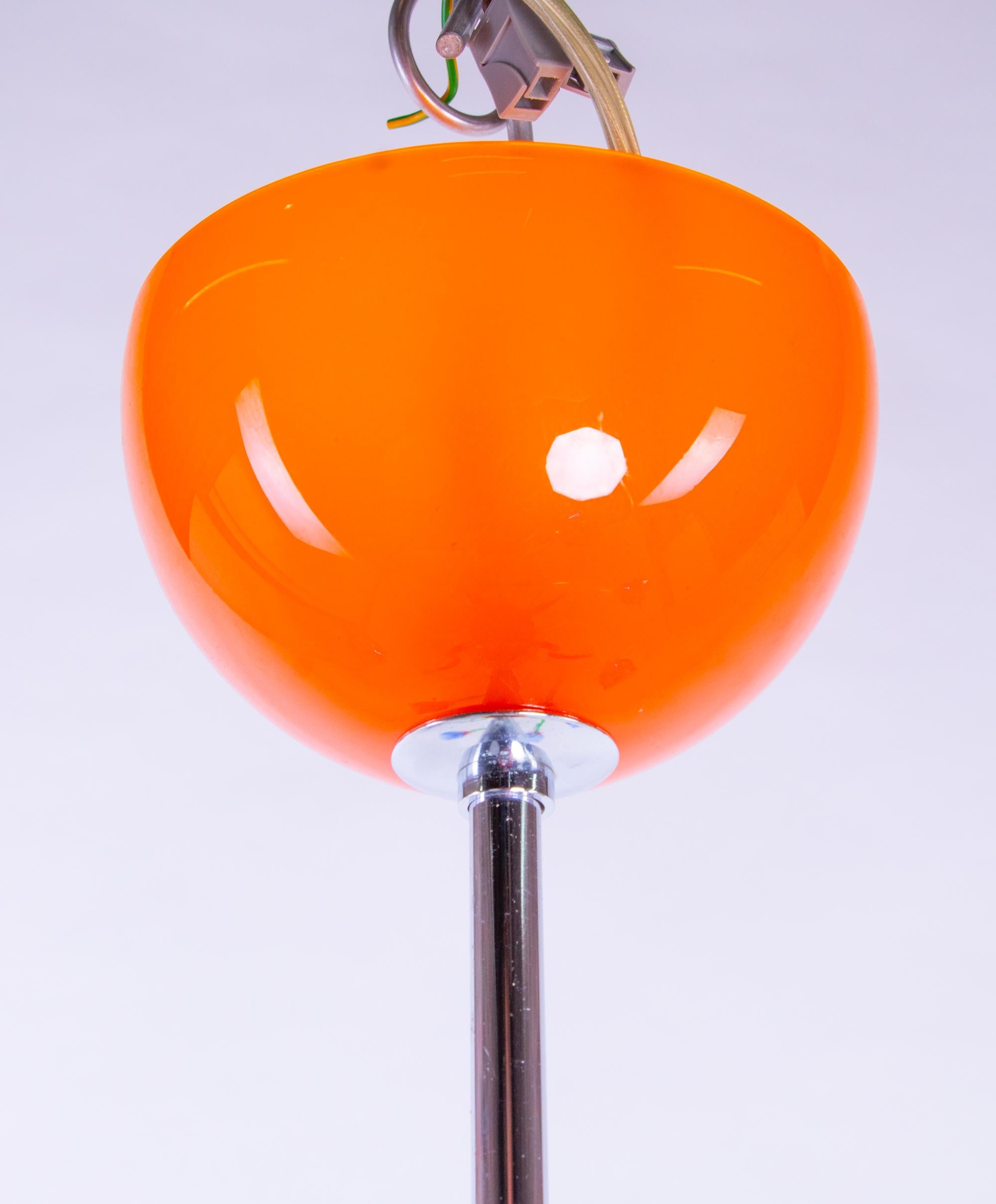 Lampadario in vetro di Murano soffiato a mano da 41 pollici alla maniera di Gio Ponti, Italia, anni '80 in vendita 2