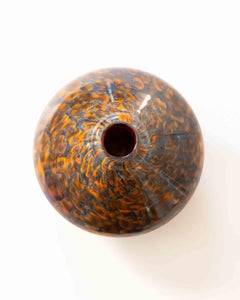 Hand Blown Art Glass Vase