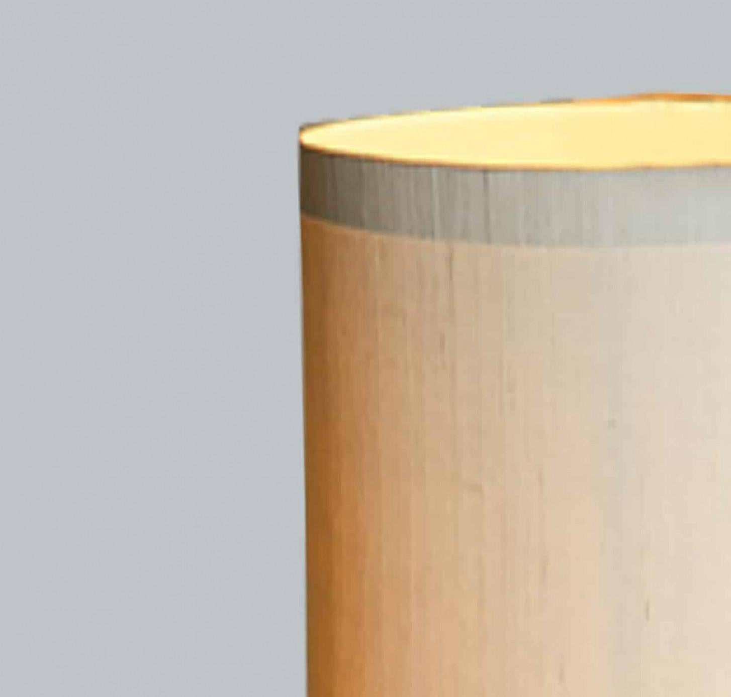 Hand Blown Bubble Glass and Brass Table Lamp by Doria Leuchten, 1970 For Sale 4