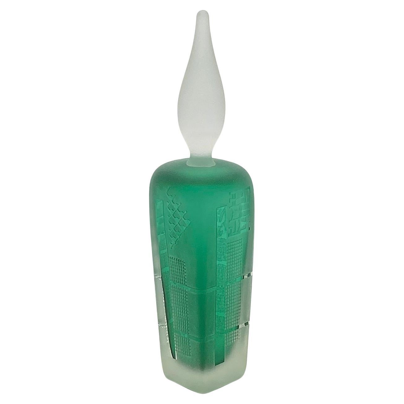 Frasco de perfume de vidrio soplado Celestial Artístico