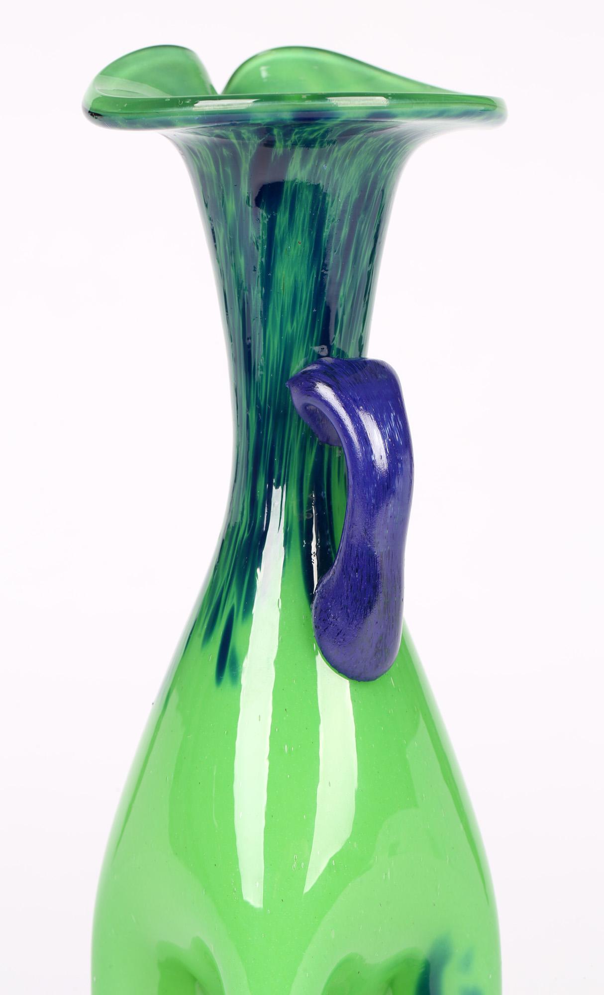 hand blown glass jug